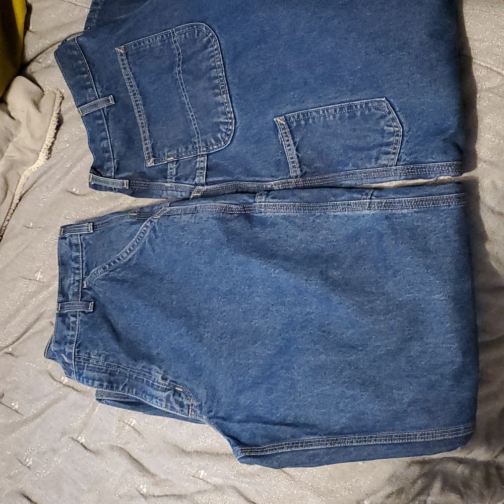 2 Pair Carhartt 2112 Jeans 34x34